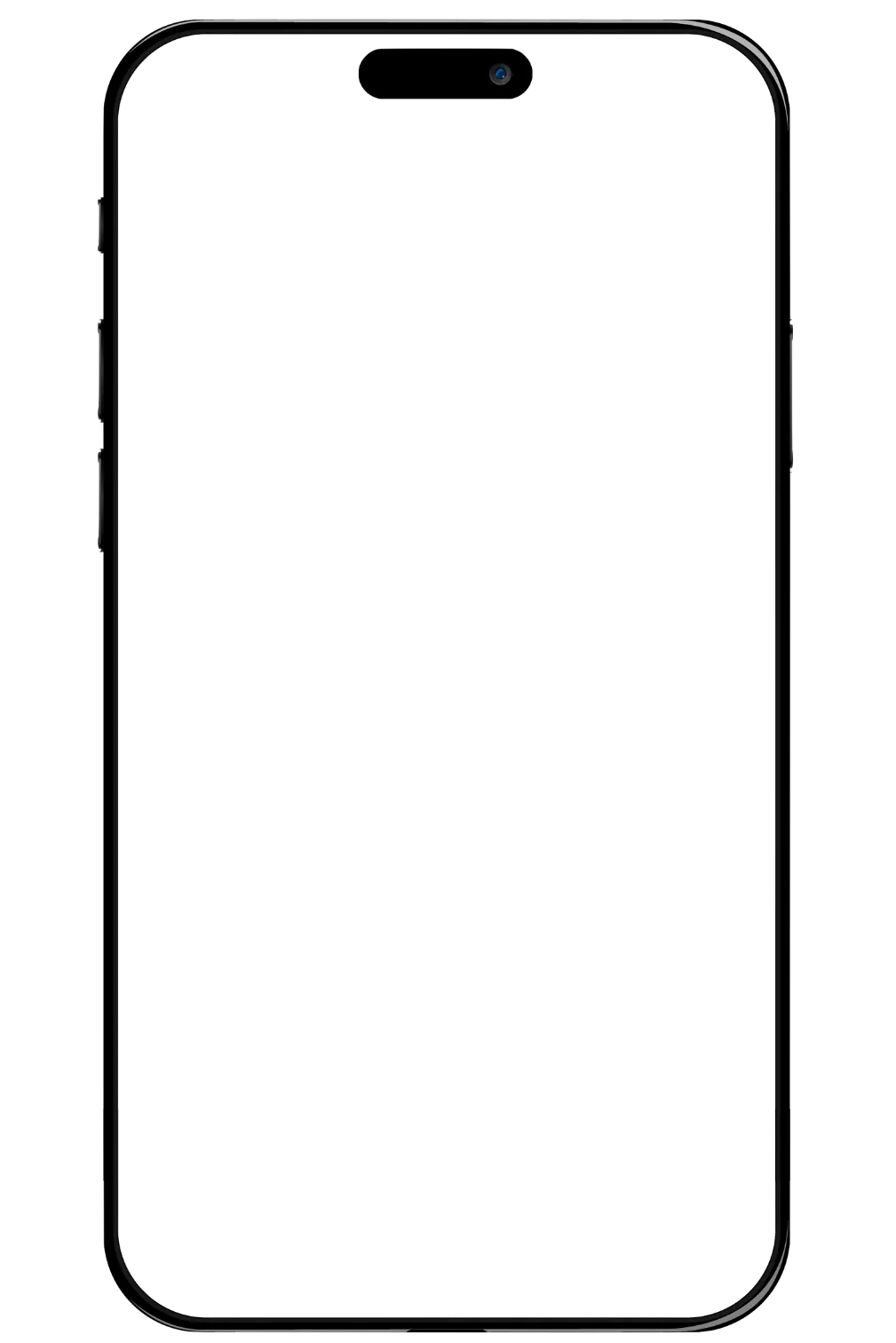 iPhoneのモックアップ